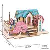 Tram 3D Wooden Puzzle Streetcar Station Retro Car Bus DIY Sailing Ship Airplane Model Jigsaw Assembly Toy For Children Kids Gift