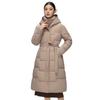 Women's Quilted Cotton-padded Coat New Winter Extended Loose Hooded Warm Cotton-padded Coat Coat