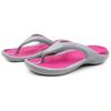 Crocs Афины Повседневные шлепанцы Унисекс Обувь Серый Розовый 10024-0FS