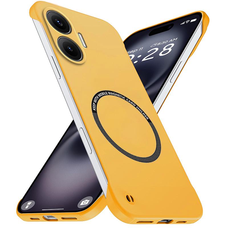 Роскошный Однотонный Безрамочный Тонкий Улучшенный ПК Чехол Для Xiaomi POCO X8 Pro Max X7 X6 F8 Ultra F8 F7 M8 M7 Ударопрочный Защитный Чехол
