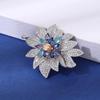Exquisite Luxury Flower Brooches For Women Clothing Coat Party Accessries Gifts