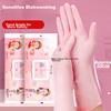 INTCO Disposable Nitrile Gloves, 30 Pieces, Small Size, Food-Grade, 12-Inch Extended Kitchen And Household Dishwashing Gloves