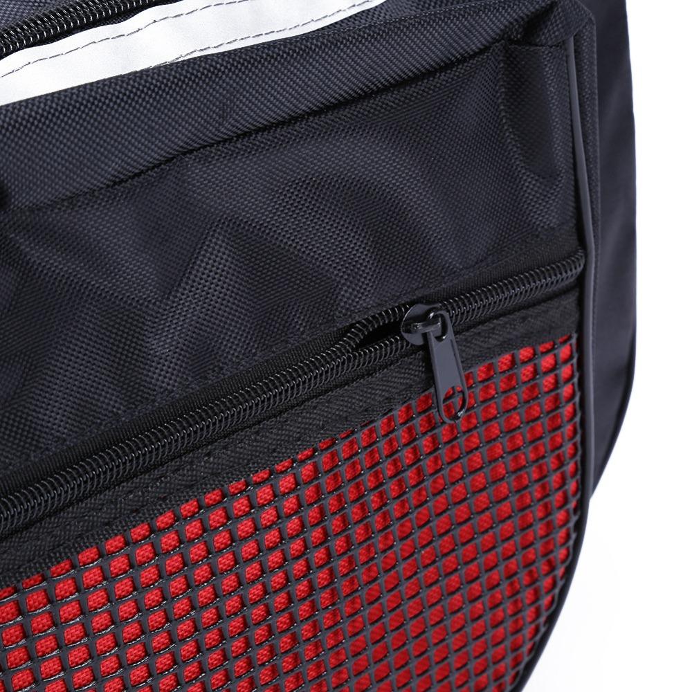 25L Capacity Bicycle Bag 600D Waterproof Fabric Cycling Bag Durable Bike Saddle Bag Camping