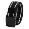 Nylon Canvas Woven Outdoor Belt with Metal Plastic Buckle