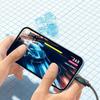 Кабель для быстрой зарядки и передачи данных из алюминиевого сплава, USB-линия с нейлоновой оплеткой для ноутбука, планшета, телефона, 20 Вт