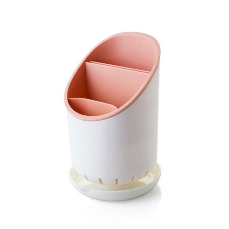 Кронштейн для хранения посуды, пластиковый контейнер для дренажных труб, полка для сушки, подставка, ножи, ложка, вилка, контейнер, кухонный инструмент