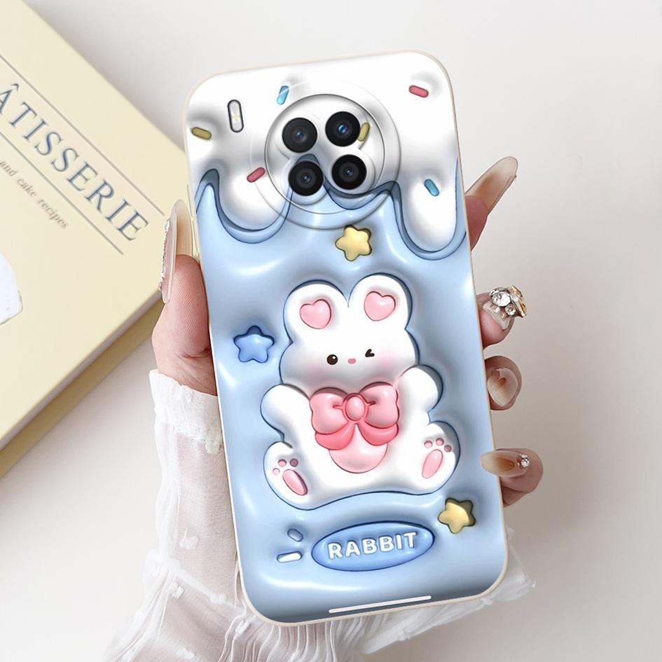 Мультяшный Чехол Для Honor 50 Lite Чехол Huawei Nova 8i Чехол Для Телефона Милый Ромашка Панда Мягкий ТПУ Задняя Крышка Для Honor50 Lite Nova8i Capa