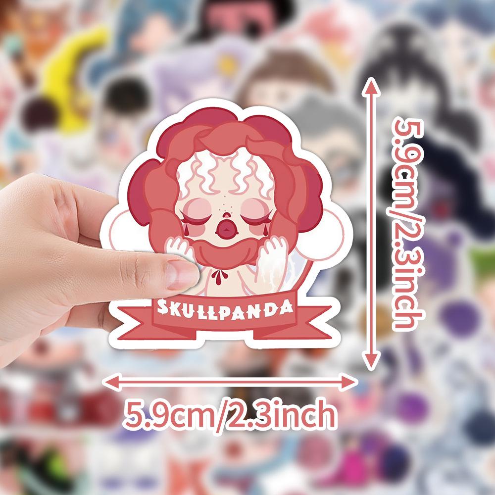 50 Cute Cartoon Graffiti Stickers - Waterproof Decorative Stickers for Water Bottles and Phones