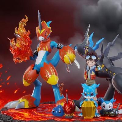 18 см Аниме Фигурка Digimon Adventure Фладрамон Фигурка Экшн ПВХ Статуэтка Коллекционная Модель Игрушки Подарки