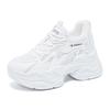 Platform dad shoes women's spring 2026 new versatile breathable net shoes increase in height in summer