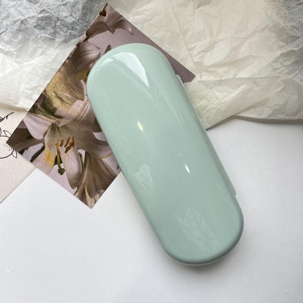 Solid Color Eyewear Bag Wear-resistant Glasses Box Portable Spectacle Case