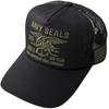 Стандартная военная сетка Доступно в 2 размерах Navy Seals Черный x Мужская кепка, (XL, Оливковый)