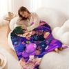 Аниме E-Ensemble S-Stars Плед из фланели мягкий к коже подходит для дивана гостиной кровати путешествий и в качестве подарков
