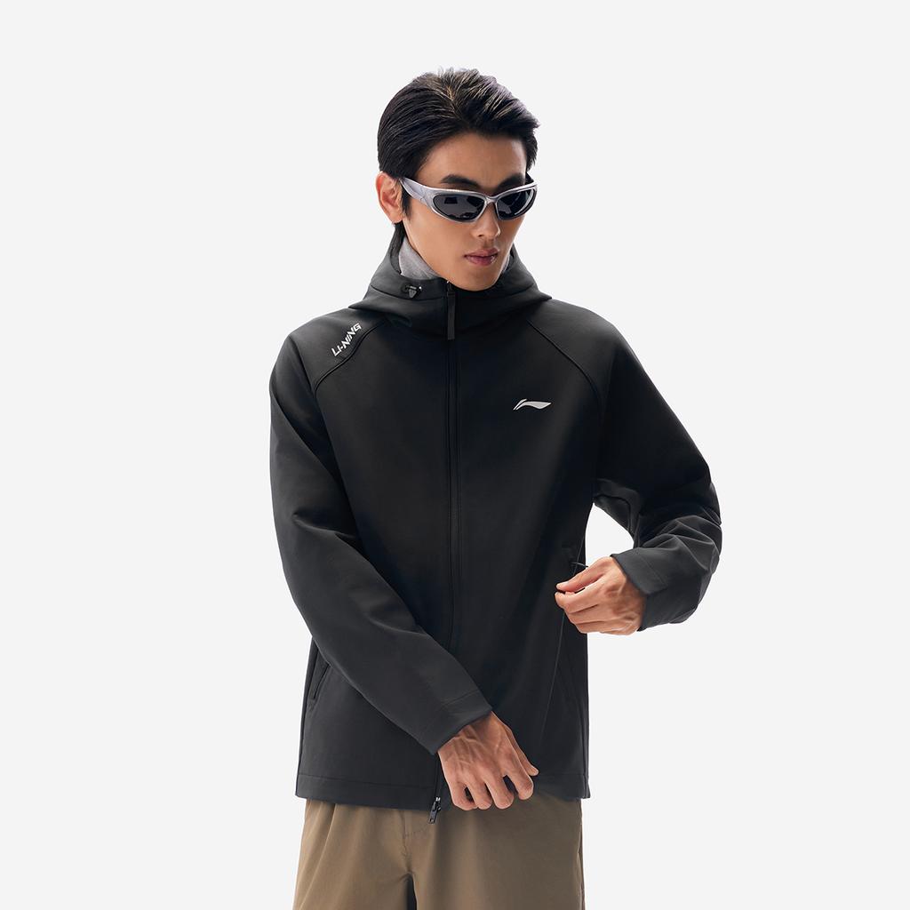 Li Ning Коллекция для спортивного коммьютинга Тренч Мужской Черный AFDVE93-5