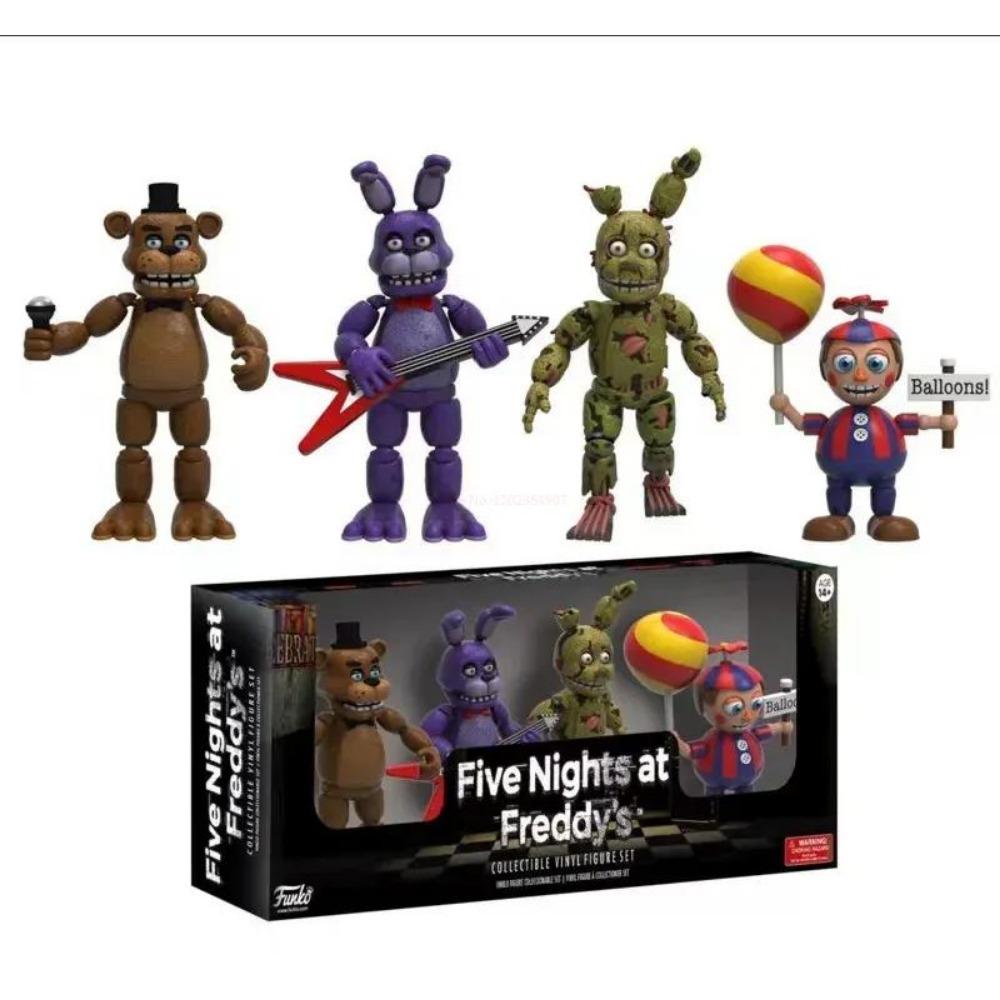 Fnaf Bear Midnight Harem Five Nights Joint Подвижная съемная игровая фигурка At Five Nights Security Breach Модель Детская игрушка