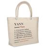 Sac De Plage - PLANETEE - Isotherme Yann Définition - Coton - Grande Contenance - Imprimé En France