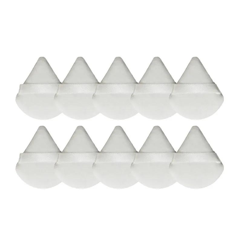 2/4/6/10Pcs Mini Triangle Powder Puff Face Makeup Sponge Cosmetics Soft Cotton Face Washable Velvet Makeup Puff Tools