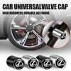 PYZW6 4PC Car Styling Wheel Tire Stem Valve Cap Metal Dust Cover For LEXUS IS250 RX400h EX300h RX450h Al20 CT200h IS300h ES300h FSport