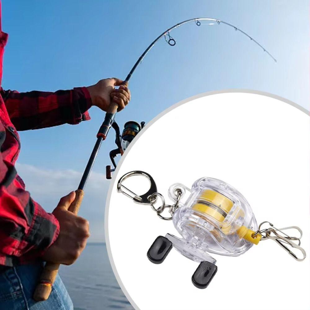 Pull Chain Wire Rope Telescopic Retractable Fly Fishing Key Ring Fishing Lovers