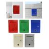 Suggestion Box Letter Box with Key Lock Waterproof for Home Office Classroom Locking Charity Collection Donation Box Mailbox