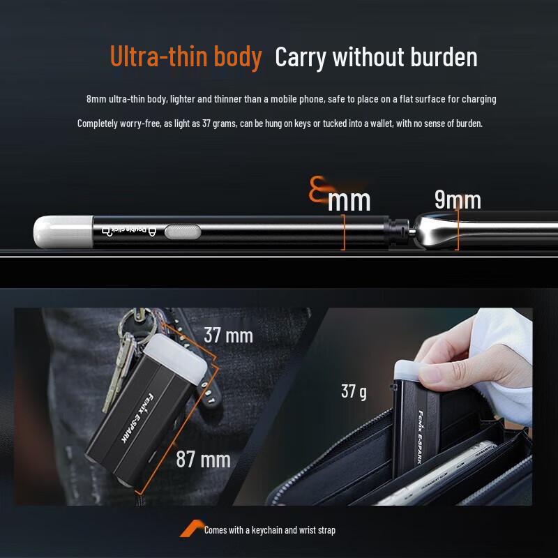 Fenix E-SPARK Keychain Rechargeable Flashlight