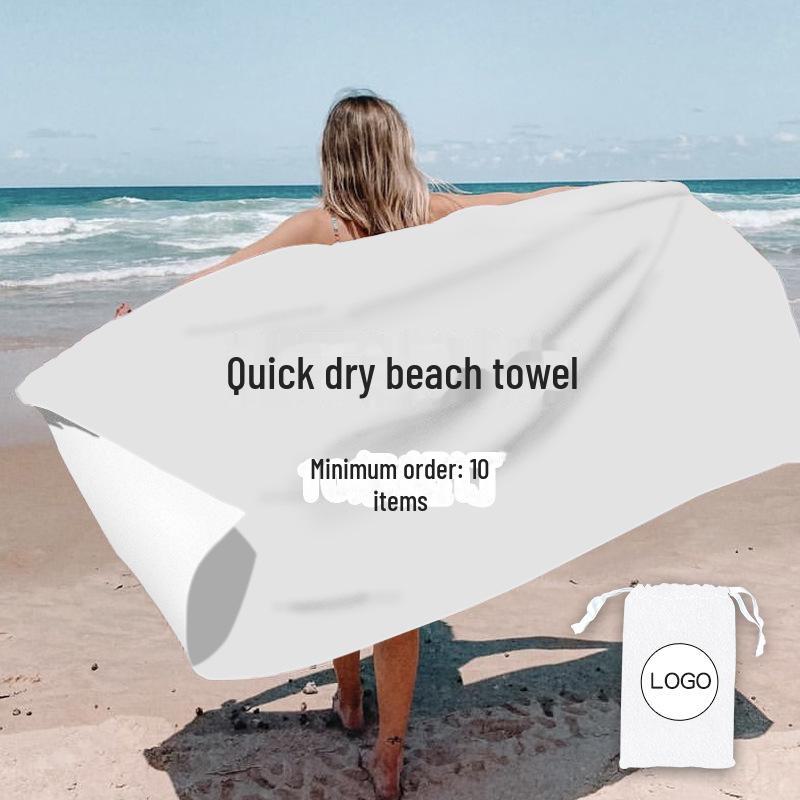 2025 Пляжное полотенце на шнурке и быстросохнущая сумка для банного полотенца