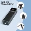 Pocket 3/4 Fast Charging Battery Controller and DJI Osmo Pocket3/4, Por Extra and Reserved 1/4" Threaded Hole with Type-C Cable