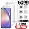 5 шт. закаленное стекло для Samsung Galaxy A53 A13 A54 A34 A14 A24 A52 A12 A33 A23 A32 A51 A52S A73 A72 A03 M12 M52 Защитная пленка для экрана