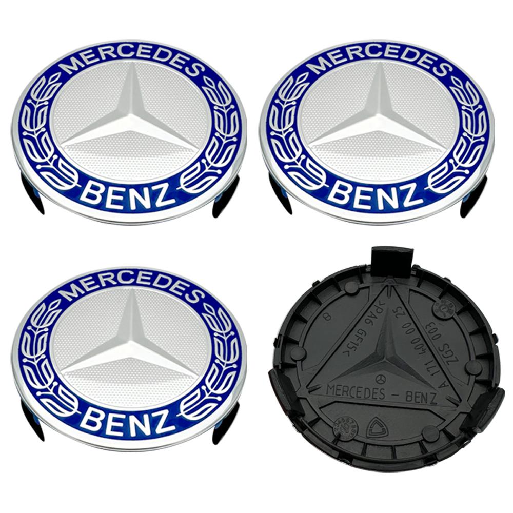 TXF4 CCZ 4pcs ABS 75MM Car Wheel Center Logo Mercedes Benz AMG W205 W204 W203 W213 W212 C180 C200 E260 E300 A1714000025 Accessories