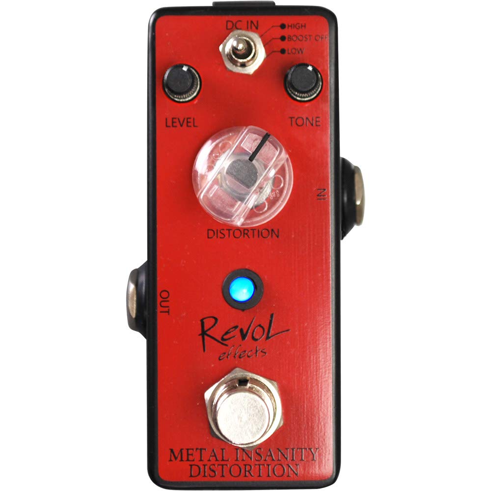 Revol Effects Revol Effects Effector Metal Distortion METAL INSANITY DISTORTION EMD-01