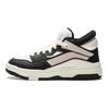 Li Ning We Wo Mid Толстая подошва Классические модные высокие кроссовки женские кроссовки черные белые AGCU156-2