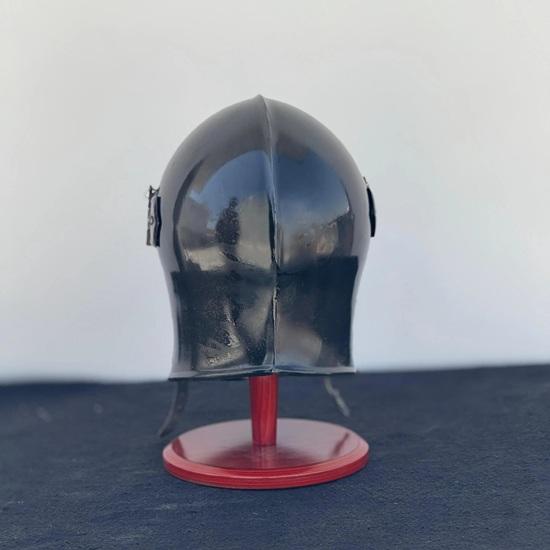 Средневековый Рыцарь Стальной Шлем Барбута LARP Косплей, Ренессансная Ярмарка Домашний Декор