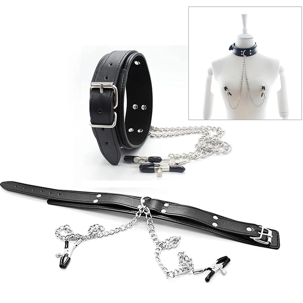 Samcos SM Ошейник SM Соска Клипса Металлическая Цепь Зажим для Сосков Регулируемые Игрушки для Взрослых SM Товары SM Косплей