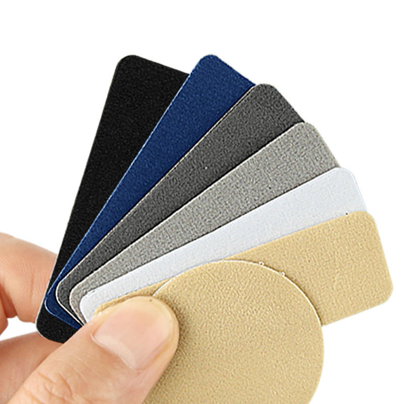 6pcs Replacement Self-Adhesive Shoe Repair Patch Microfiber Universal Heel Hole Pads Durable Sneaker Repair Pads