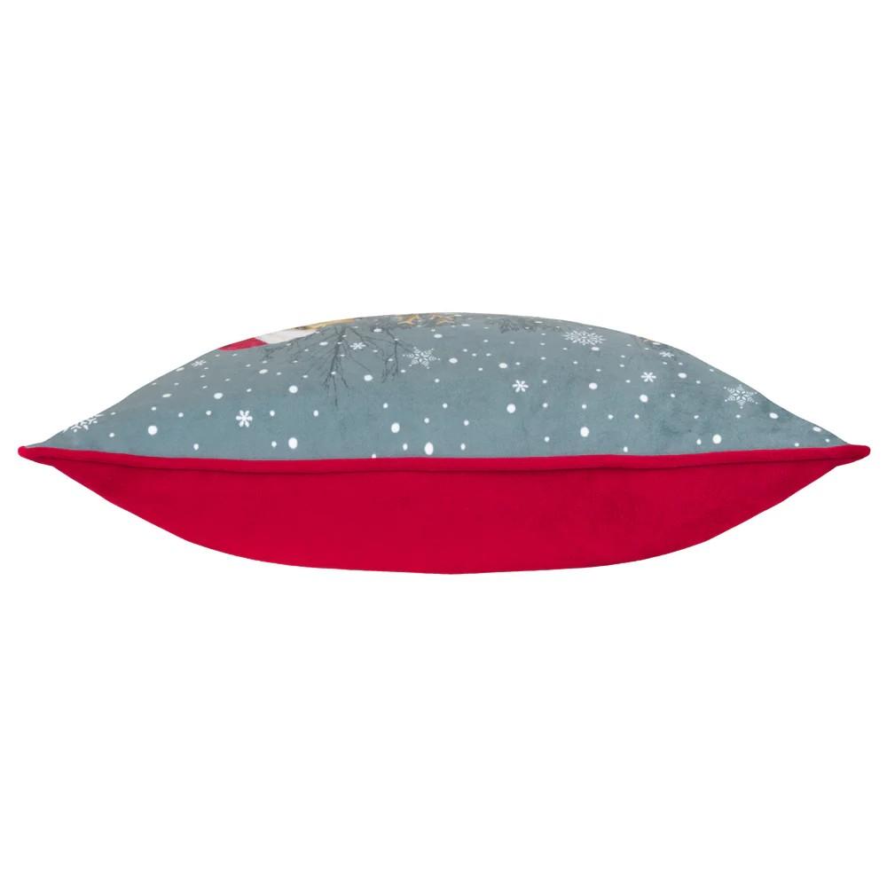 Evans Lichfield Piped Dog Christmas Cushion Cover