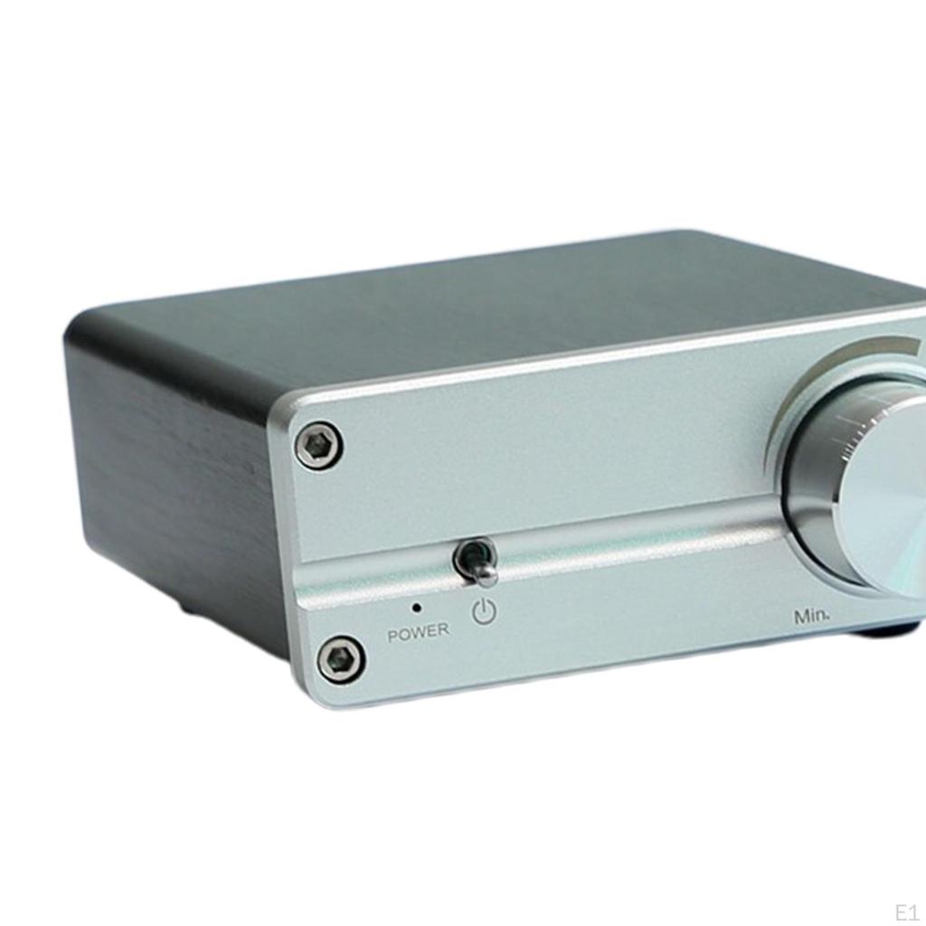 2 Channel Amplifier Digital Power Compact, Stereo for Home Theater