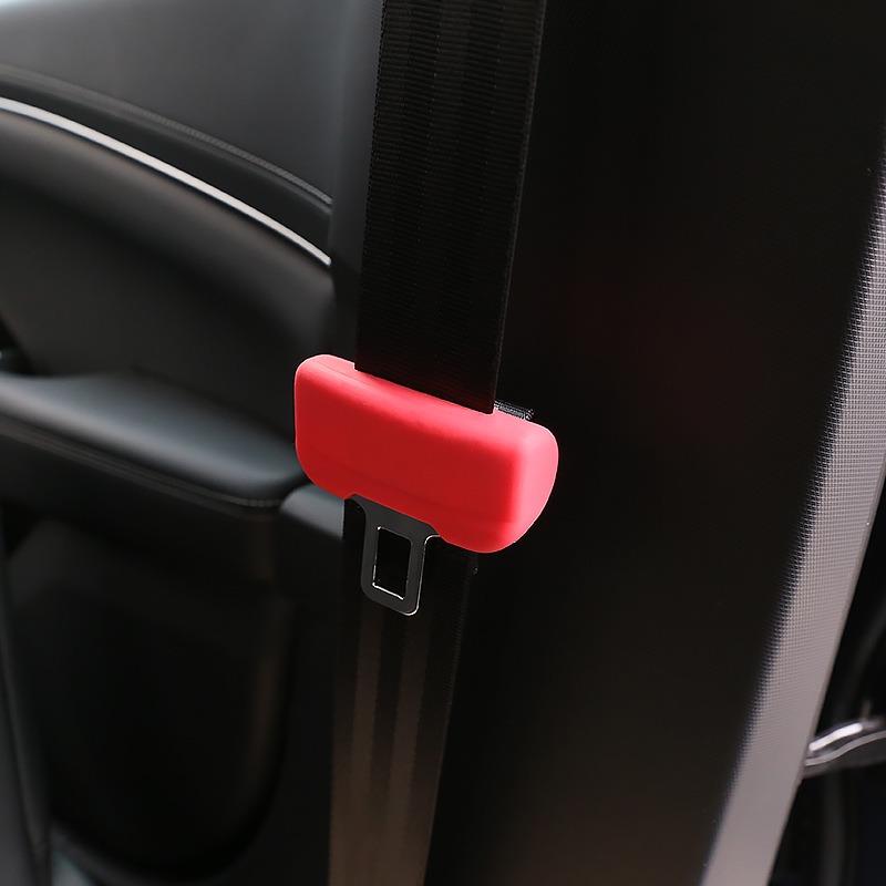 for Tesla Model Y Juniper 2025 Car Seat Belt Anti Scratch Protector Case Seatbelt Buckle Cover Model 3 Highland Accessories