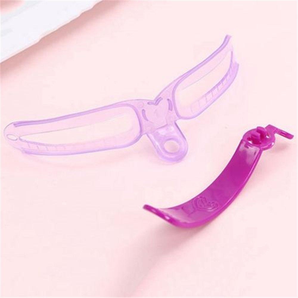 Makeup Tool Reusable Eyebrow Definition Shaping Template Brow Grooming Card Eyebrow Stencils Kit