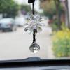 Горный Хрусталь Цветок Подвеска Обзор Автомобиля Зеркало Висит Орнамент Авто Декор Интерьера