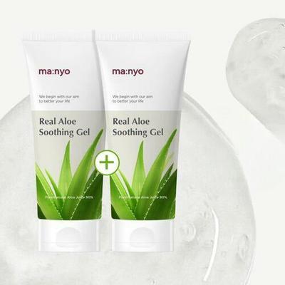 Успокаивающий гель Real Aloe, 200 мл, набор 2 в 1
