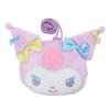 SK Japan Sanrio Dreamy Fuwa Plastic Purse Kuromi