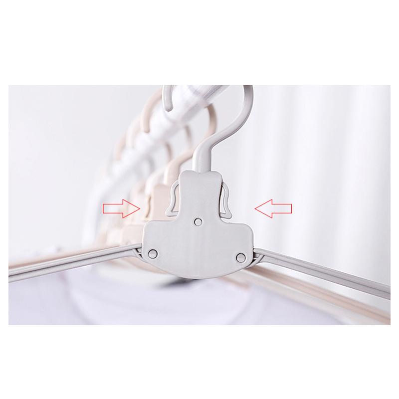 10/5/1Pcs Portable Folding Clothes Hangers Travel Accessories Foldable Clothes Drying Rack For Travel Business Trip Pants