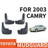 Передний Задний Автомобильный Брызговик для Toyota Camry 2003 Крыло Брызговики Защита Защитный Фартук Брызговик Аксессуары
