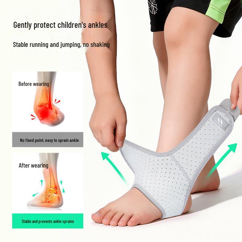 Children's Ankle Protector for Sprain Prevention - Football Shoe Compatible Joint Support.