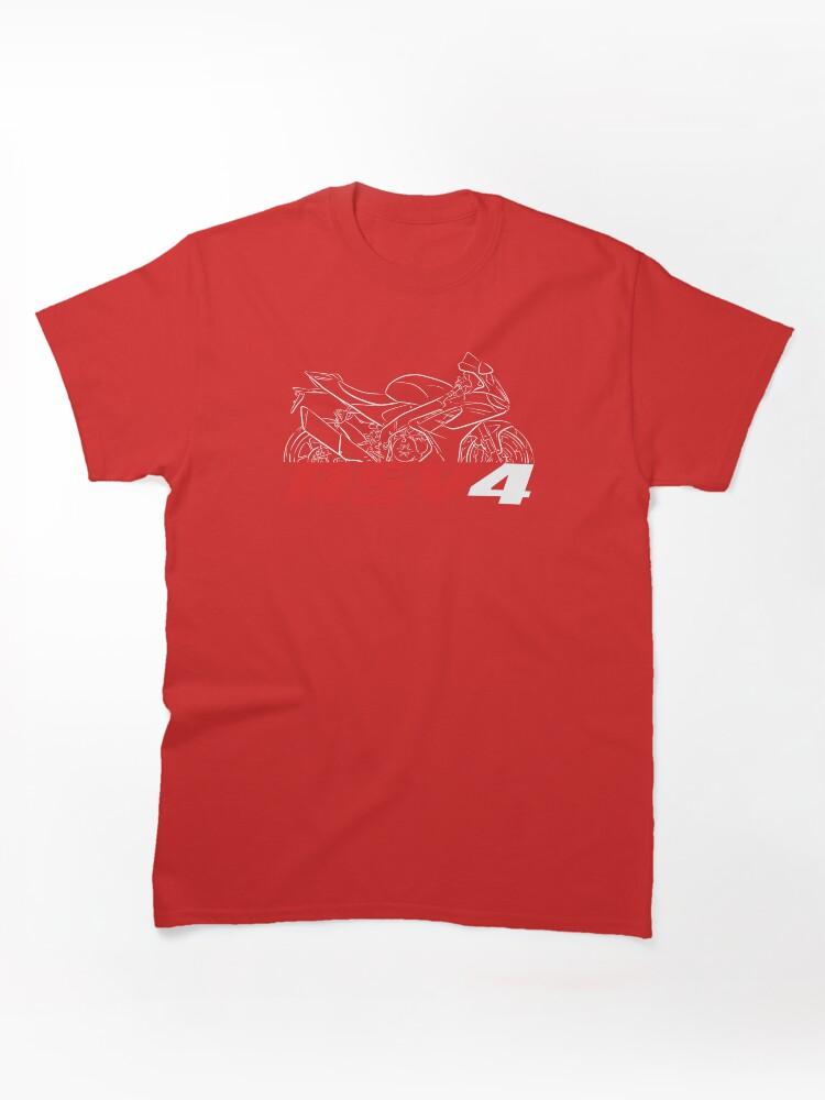 Aprilia Motorcycle RSV4 2021-2024, biker Classic Unisex T-Shirt