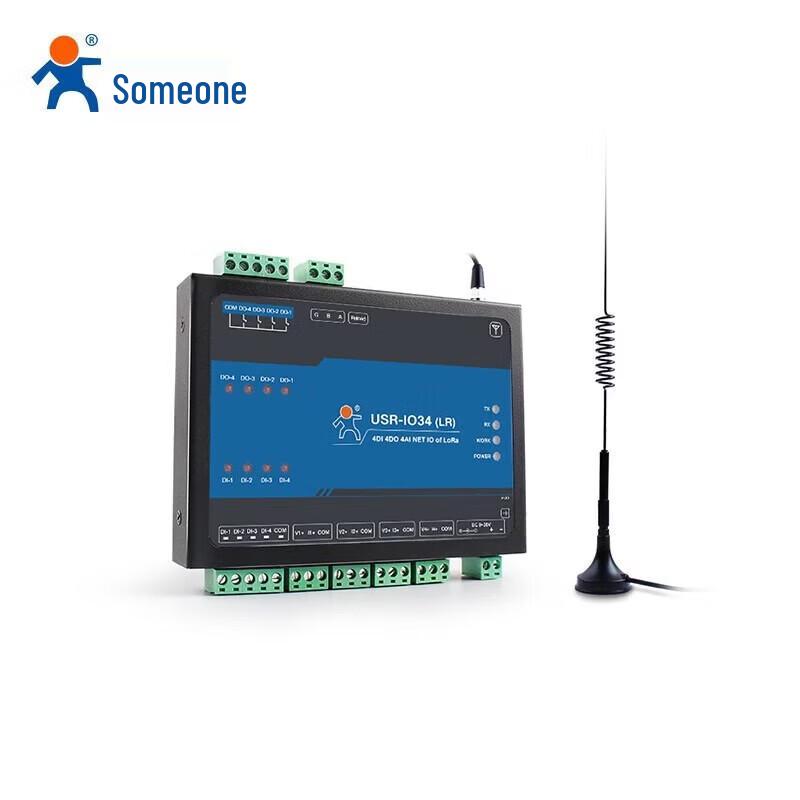LonHand USR-IO34 4G LoRa IO Контроллер