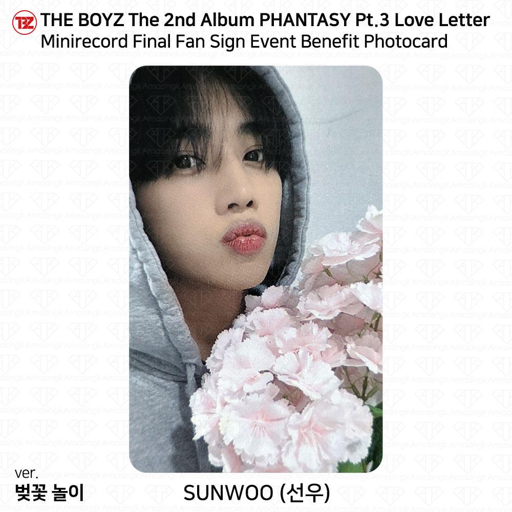 THE BOYZ Минизапись Phantasy Pt.3 Love Letter, финальная фотокарточка с фан-выступлением