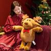 Cute Christmas Elk Doll Plush Toy Deer Sika Deer Doll Children'S Soothing Ragdoll Christmas Gift