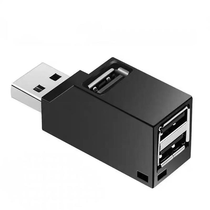 Высокоскоростной USB 3.0 Хаб-адаптер Удлинитель Мини-разветвитель 3 порта Передача данных USB-разветвитель Док-станция Для ПК Ноутбука Запчасти