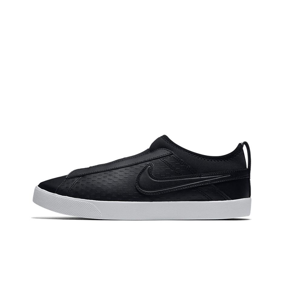 Nike Racquette 17 Слипоны Низкие Теннисные Кроссовки Женские Кроссовки Черные Белые 902861-001